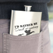 Flasque Je préférerais Chasse Au Canard (En situation)