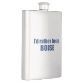 Flasque Je Préférerais Être À Boise Idaho (Droite)