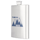 Flasque Je Préférerais Être À Boise Idaho Mountain (Gauche)