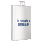 Flasque Je Préférerais Être À Bozeman Montana (Droite)