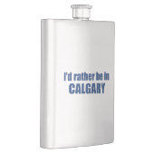 Flasque Je Préférerais Être À Calgary, Alberta (Droite)