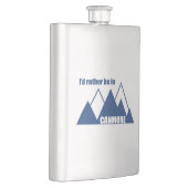 Flasque Je Préférerais Être À Canmore Mountain (Droite)