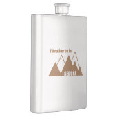 Flasque Je Préférerais Être À Sedona Mountain (Droite)