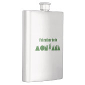 Flasque Je Préférerais Être Dans Le Montana (Droite)