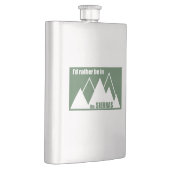 Flasque Je Préférerais Être Dans Les Sierras (Droite)