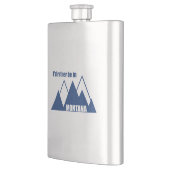 Flasque Je Préférerais Être Dans Montana Mountain (Gauche)