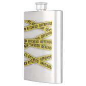 Flasque Je suis offensé que la police ne croise pas (Gauche)