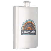 Flasque Jenny Lake Grand Teton National Park Rainbow (Droite)