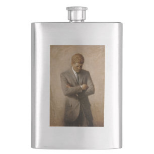 Flasque John Kennedy Portrait de la Maison-Blanche préside