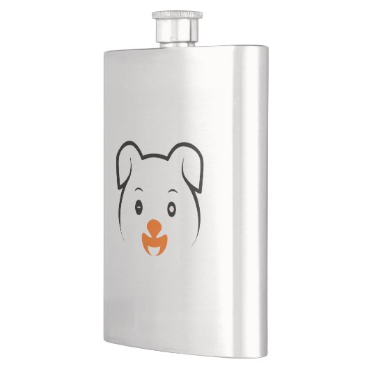 Flasque Joli chiot (Gauche)