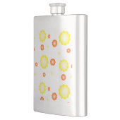 Flasque Joli coloré motif fleur de marguerite (Gauche)