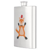 Flasque Joli renard de Noël (Gauche)