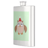 Flasque Jolie Chouette de Noël (Gauche)