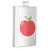 Flasque Jolie pomme de votre oeil amusant dessin animé (Droite)