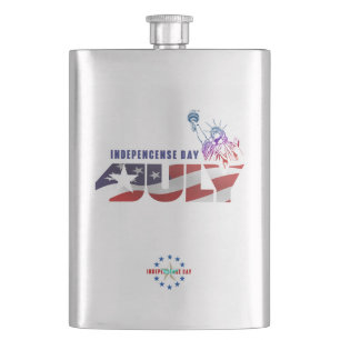 Flasque Jour de l'indépendance