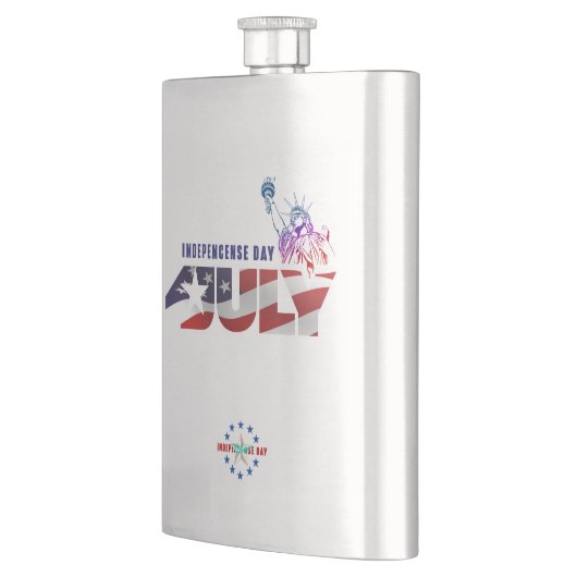 Flasque Jour de l'indépendance | (Gauche)