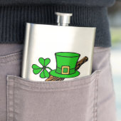 FLASQUE JOYE ST.PATRICK'S DAY (En situation)