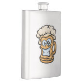 Flasque Joyeuse Mug De Bière, Illustration Drôle (Droite)