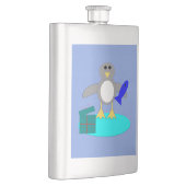 Flasque Joyeux Noël Pingouin de pêche (Droite)