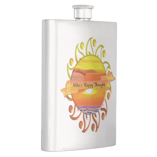 Flasque Joyeux Thoughts Sunset 2443 (Droite)