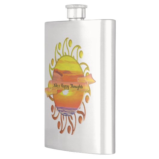 Flasque Joyeux Thoughts Sunset 2443 (Gauche)