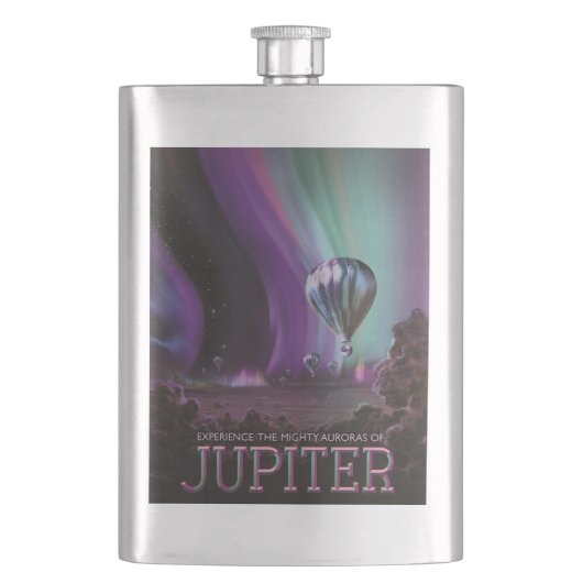Flasque Jupiter Travel by Hot Air Balloon Bighty Aurora (devant)