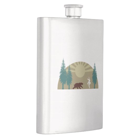 Flasque Karate Kick Bear (Droite)