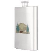 Flasque Karate Kick Bear (Gauche)