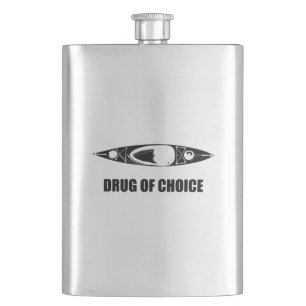 Flasque Kayak, Drogue De Choix