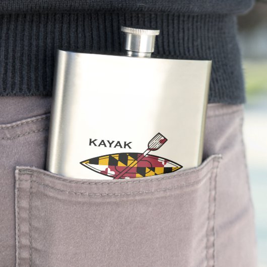Flasque Kayak Maryland (En situation)