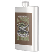 Flasque Kayaking avec une chance de boire (Gauche)