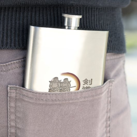 Flasque Kendo (En situation)