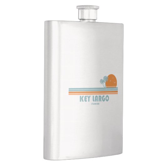 Flasque Key Largo Floride Sun Palm Trees (Droite)