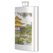 Flasque Kinkaku-ji, le pavillon d'or, Kyoto (Gauche)