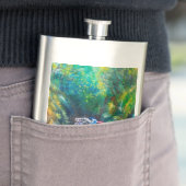 FLASQUE KNIGHT LANCELOT, CHEVAL EN FORÊT VERTE (En situation)