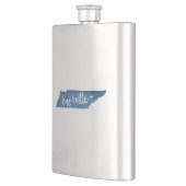 Flasque Knoxville, Tennessee Wood Grain (Gauche)