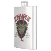 Flasque Krampus Face Naughty (Gauche)