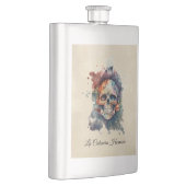 Flasque La Calavera Hermosa, coutume (Droite)