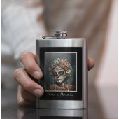 Flasque La Catrina Esprit Éternel Dia de los Muertos