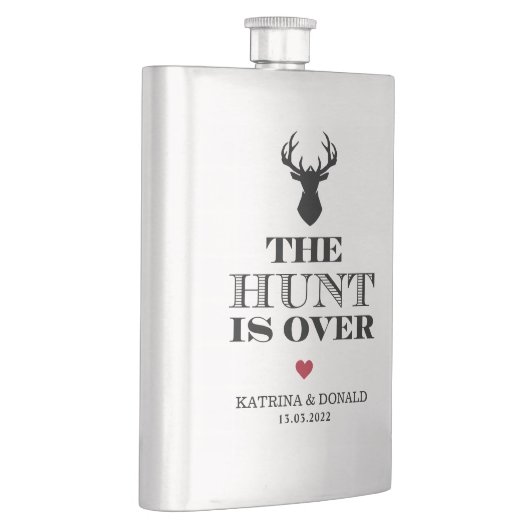 Flasque La chasse au Mariage campagnard rustique (Droite)