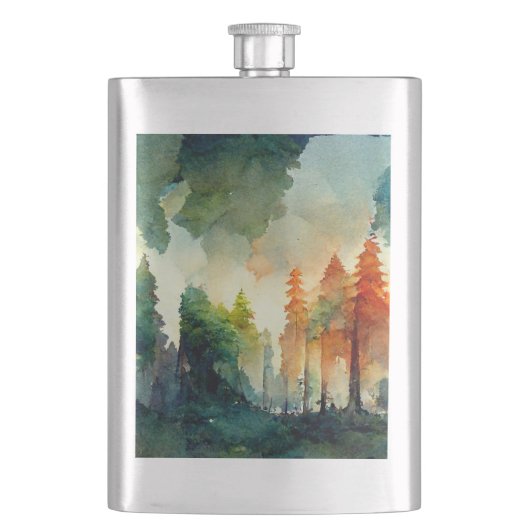 Flasque La forêt (nature) (devant)