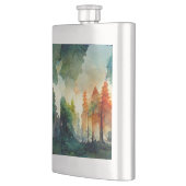 Flasque La forêt (nature) (Gauche)