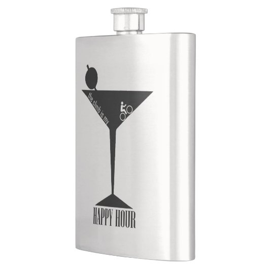 Flasque La Montée Est Mon Heureuse Heure (Gauche)