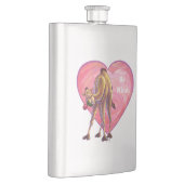 Flasque La Saint-Valentin au chameau (Droite)