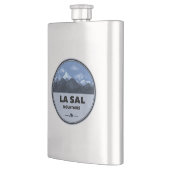 Flasque La Sal Mountains Utah Camping (Gauche)