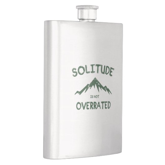 Flasque La solitude n'est pas surfaite (Droite)