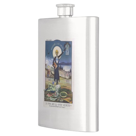 Flasque La suppression d'Absinthe (Gauche)