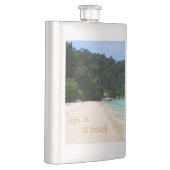 Flasque La vie est une plage (Droite)