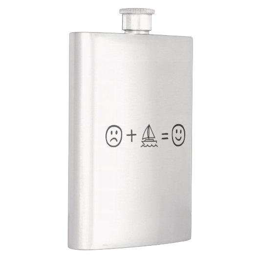 Flasque La Voile Vous Rend Heureux (Droite)