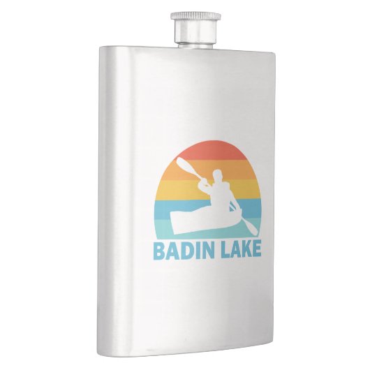 Flasque Lac Badin Caroline du Nord Kayak (Droite)